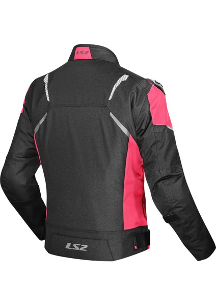 Zoom Korumalı Kadın Motosiklet Mont Siyah-Fuşya fiyatları