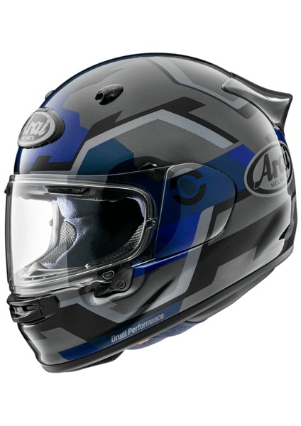 Quantic Motosiklet Kaskı Face Blue