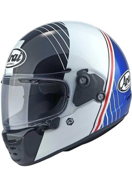 Concept-Xe Temu Blue Kapalı Motosiklet Kask