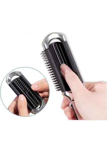 Katlanabilir Mini Aynalı Saç Fırçası Katlanır Tarak Baş Masajı Taşınabilir Seyahat Saç Fırçası fırsatları
