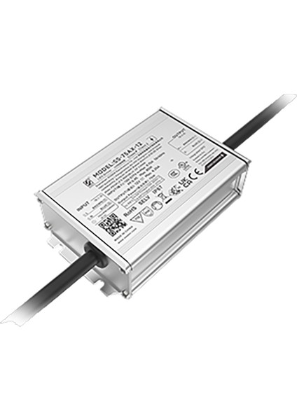 3.12A 75W Su Geçirmez Trafo 12/24V