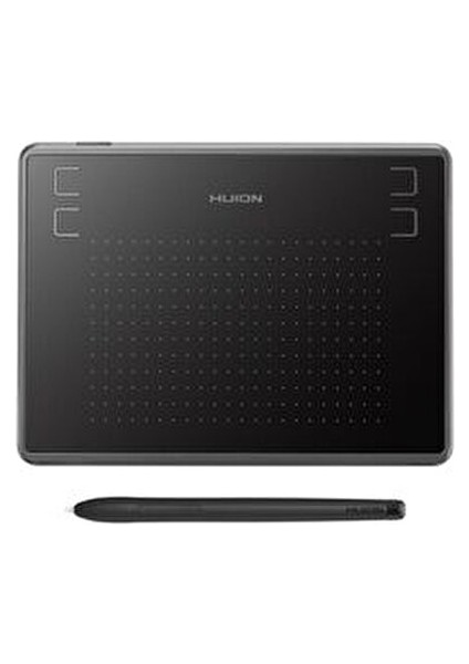 Grafik Tablet H430P 4.8 x 3 inç Siyah Taşınabilir Kalem Tablet Android ve Windows Uyumlu