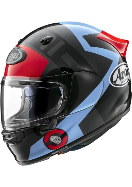 Quantic Space Blue Motosiklet Kaskı