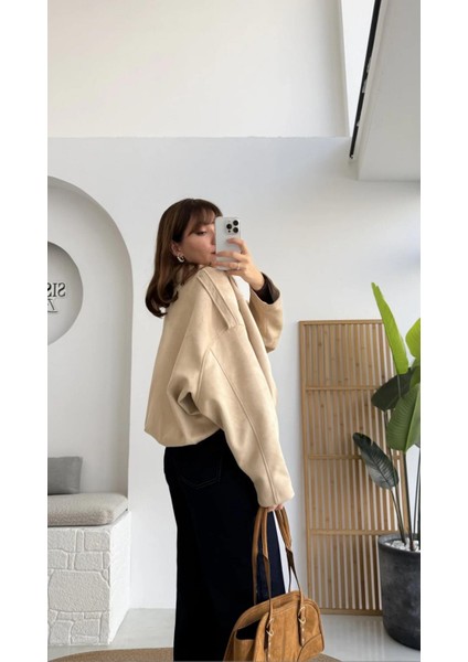 Kadın Süet Ceket Taş modelleri