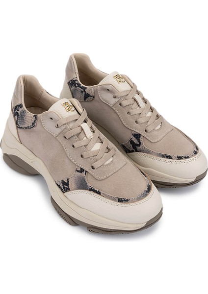 Kadın Hakiki Deri Bej Süet Sneakers & Spor Ayakkabı 154 3382 Bn Ayk SK25-26 Bej Suet fiyatları