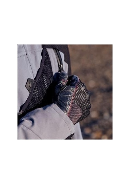 Karakum Ergo-Tek Korumalı Motosiklet Eldiveni Blk