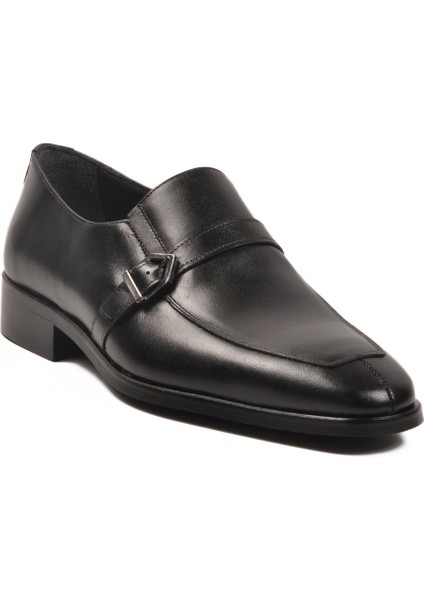 Siyah Hakiki Deri Erkek Klasik Ayakkabı modelleri