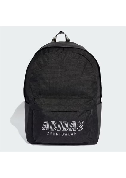 Classic House Of Tiro Graphic Unisex Siyah Günlük Stil Sırt Çantası JX9085