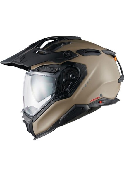 X.wed 3 Terekli Motosiklet Kaskı Kum