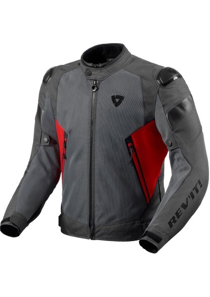 Control Air H20 Korumalı Motosiklet Montu Gri Kırmızı