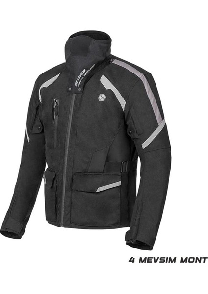 Motosiklet Montu 4 Mevsim Yüksek Performans Touring ve Enduro Oxford 600D Dayanıklı Kumaş Motor Mont