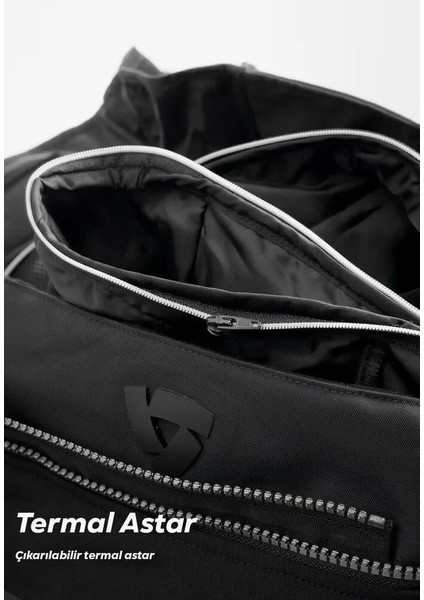 Vertical Gore-Tex Korumalı Motosiklet Montu Koyu Gri indirimleri