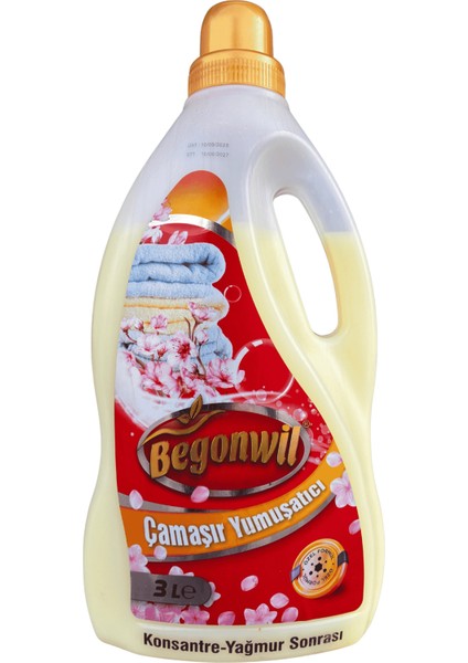 Konsantre Çamaşır Yumuşatıcı 3 Lt Yağmur Sonrası