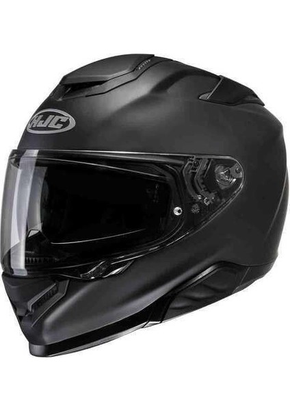 RPHA71 Güneş Visörlü Kapalı Motosiklet Kaskı Mat Siyah