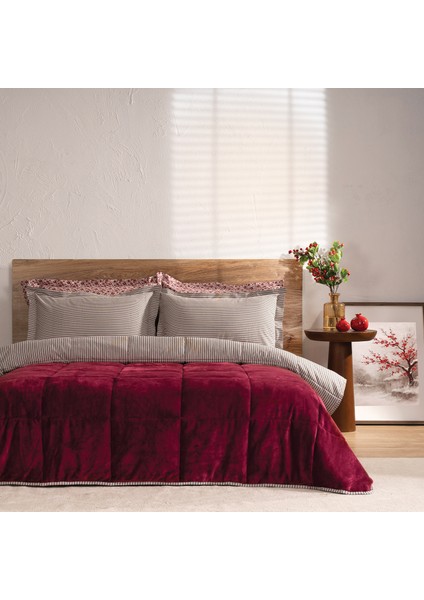 Vivus Tek Kişilik Threefy Uyku Seti - Kırmızı