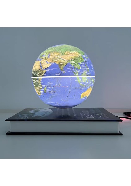 Kitap Şeklinde Manyetik Dönen Işıklı Dünya Küre modelleri