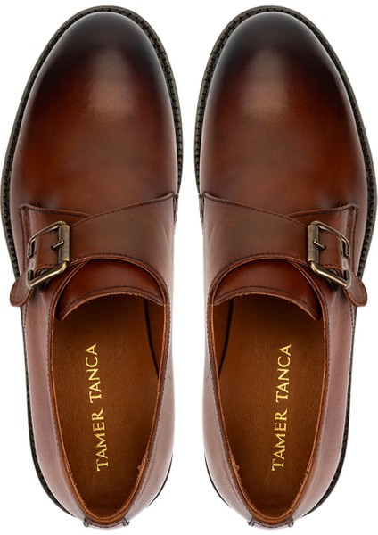 Erkek Hakiki Deri Taba Klasik Ayakkabı 1170 49 Erk Ayk SK25-26 Taba Fnsj indirimleri