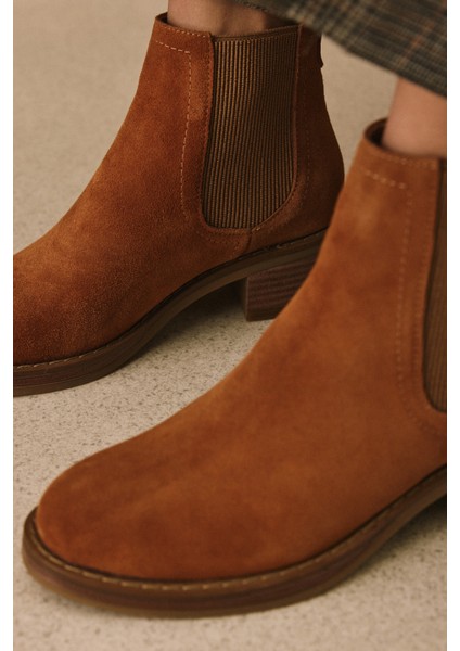 , Kadın Hakiki Deri Bot 1531020Z2325 Taba modelleri