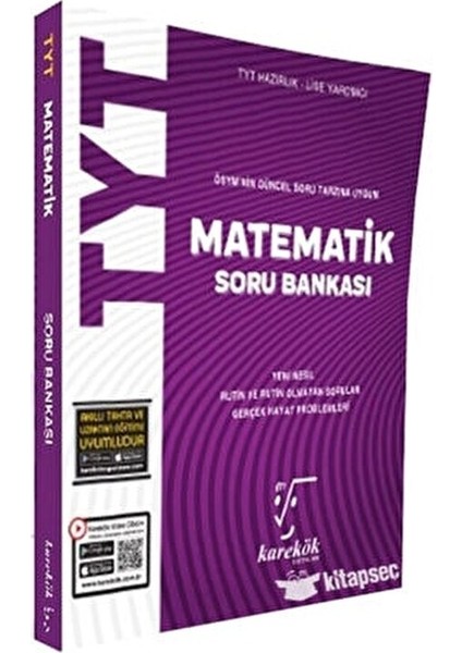TYT Matematik Soru Bankası Üniversite Hazırlık 388 Sayfa Ciltsiz fiyatları