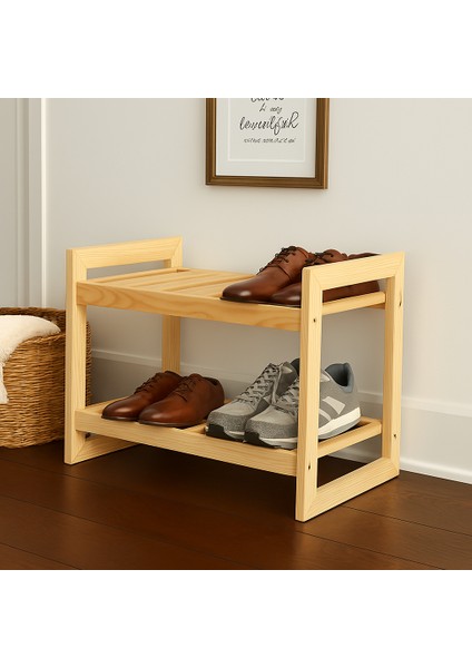 2 Katlı Organizer – Ayakkabılık, Saksılık, Banyo Rafı, Yan Sehpa, Dekoratif Raf fiyatları