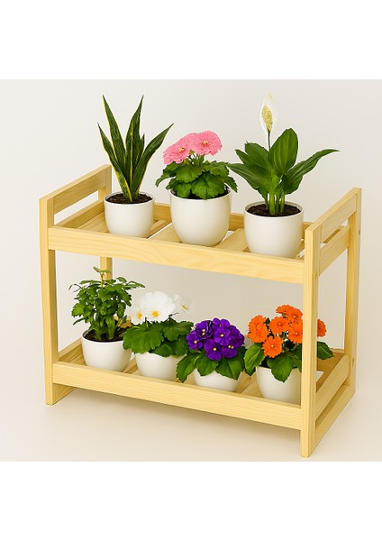 2 Katlı Organizer – Ayakkabılık, Saksılık, Banyo Rafı, Yan Sehpa, Dekoratif Raf modelleri