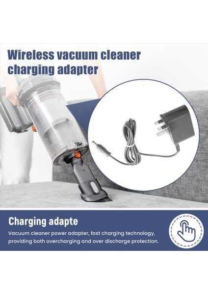 Şarj Adaptör Adaptörü 26 1V Dyson V6 V7 V8 Kordon Free-Handhelds Stick Vakum Güç Kaynağı Şarj Cihazı Ingiltere Fiş (Yurt Dışından) indirimleri