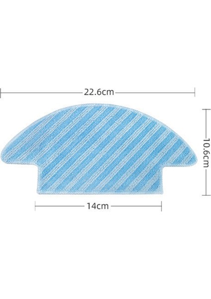 4pcs Lefant M210 Robot Vakum Süpürge Yıkanabilir ve Yeniden Kullanılabilir Güçlü Su Kilitleme Pos (Yurt Dışından) fırsatları