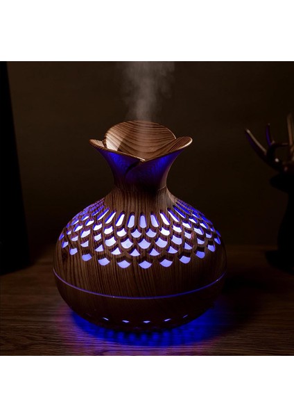 Volkanik Tasarım 300 ml Ultrasonik Sessiz Hava Nemlendirici Aroma Difüzörü fırsatları