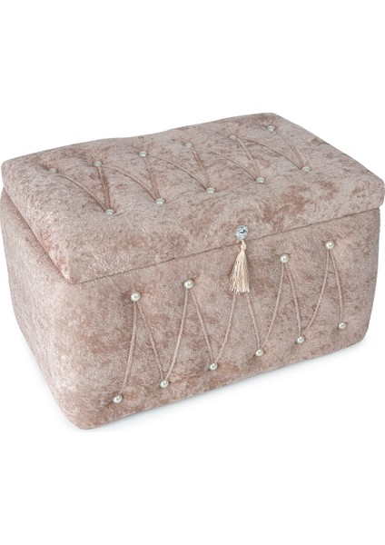 Söz Nişan Düğün Çeyizlik Kadife Gelin Bohça Ikili Sandık - Kiremit fırsatları