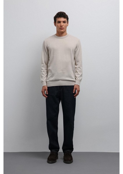 Taş Yumuşak Dokulu Basic Erkek Kazak