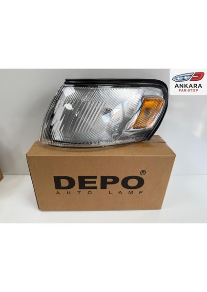 Toyota Corolla AE100 1993 - 1995 Sinyal Lambası Ön Sol (Çıkıntılı Tip) (Depo Marka) indirimleri