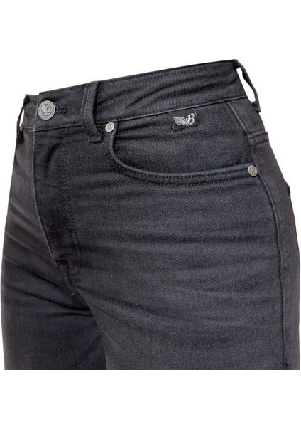 Thebikerjeans Lucy Black Cordura® Korumalı Motosiklet Kot Pantolonu Kadın indirimleri