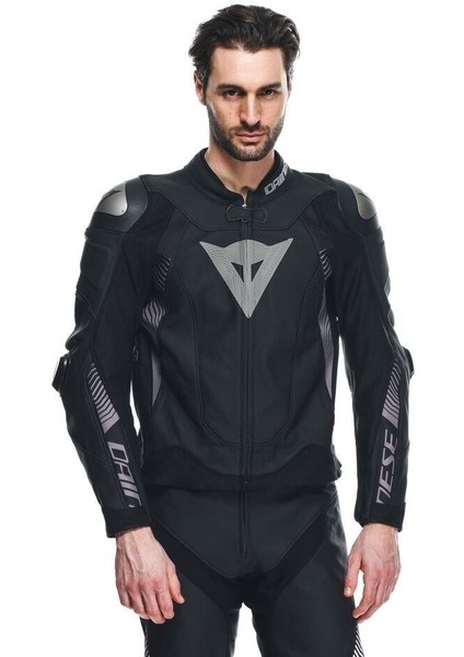 Super Speed 4 Black Matt Charcoal Gray Korumalı Deri Mont indirimleri