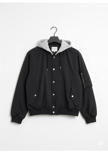 Oversize Kapişonlu Bomber Ceket fiyatları