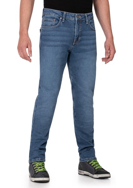 Thebikerjeans Urbanizer Blue Korumalı Motosiklet Kot Pantolonu modelleri