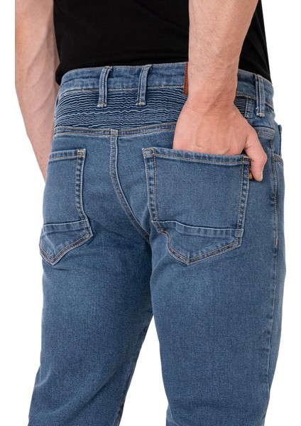 Thebikerjeans Urbanizer Blue Korumalı Motosiklet Kot Pantolonu indirimleri