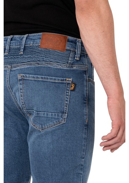 Thebikerjeans Urbanizer Blue Korumalı Motosiklet Kot Pantolonu