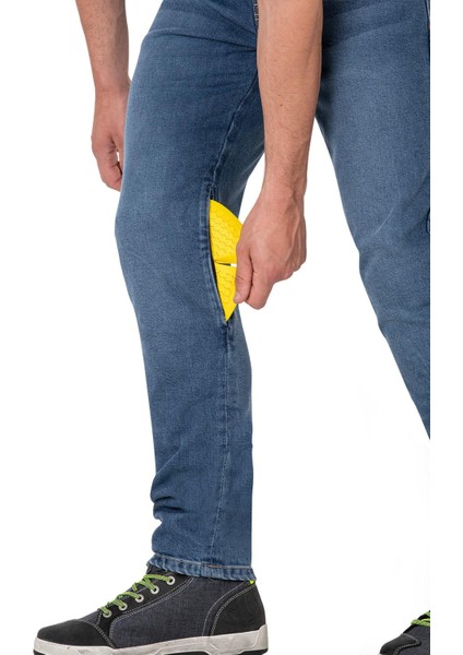 Thebikerjeans Urbanizer Blue Korumalı Motosiklet Kot Pantolonu