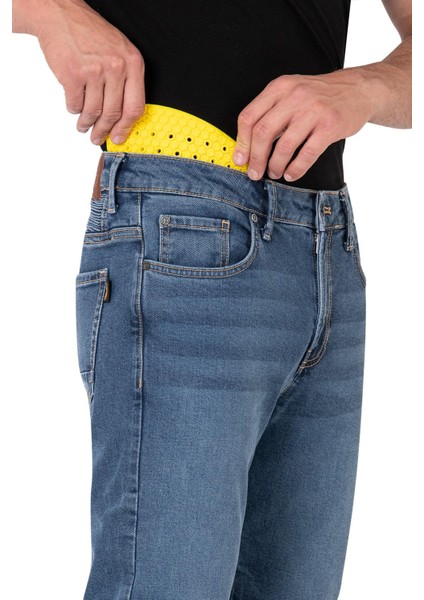 Thebikerjeans Urbanizer Blue Korumalı Motosiklet Kot Pantolonu