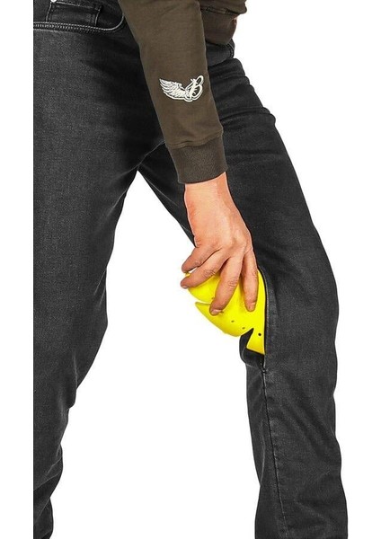 Thebikerjeans Urbanizer Black Korumalı Cordura Motosiklet Kot Pantolon indirimleri