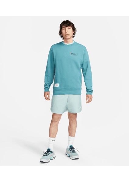 Club Woven Lined Flow Short Yeşil Erkek Deniz Şort