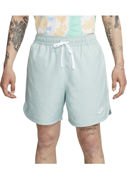 Club Woven Lined Flow Short Yeşil Erkek Deniz Şort modelleri