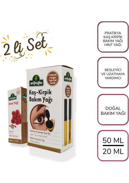 Pratikya Kaş Kirpik Bakım Yağı + Hint Yağı modelleri