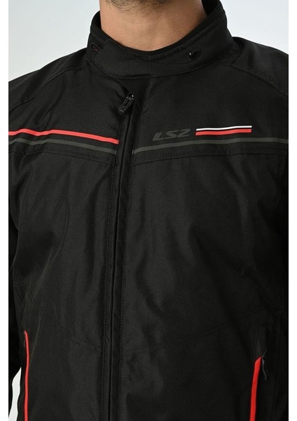 Shadow Korumalı Motosiklet Montu Siyah Kırmızı modelleri