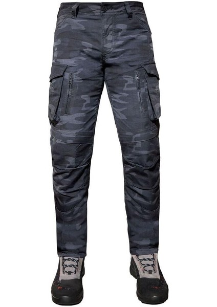 Thebikerjeans Truva Cargo Camo Korumalı Motosiklet Pantolonu Erkek