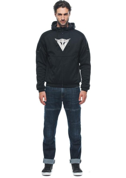 Daemon x Safety Korumalı Motosiklet Hoodie Mont