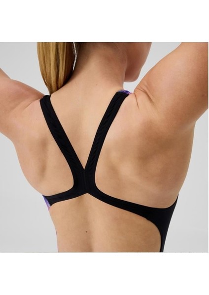 Printed Powerback Kadın Yüzücü Mayosu fırsatları