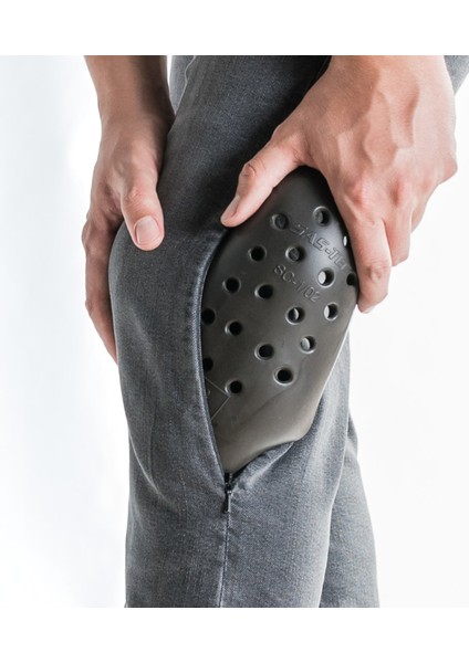 Duman Korumalı Motosiklet Kot Pantolon Unisex