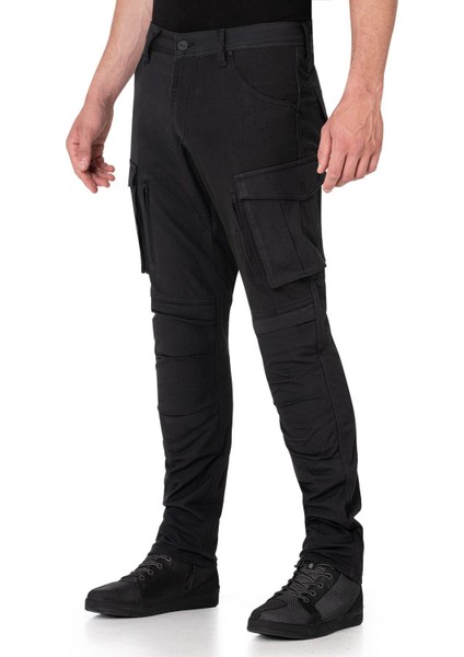 Thebikerjeans Truva Cargo Black Korumalı Motosiklet Pantolonu Erkek fiyatları