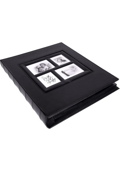 10X15CM 500'LÜK Siyah Deri Fotoğraf Albümü Büyük Boy modelleri
